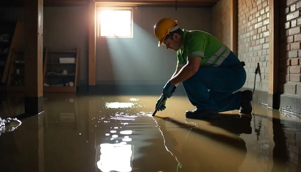 Professional water damage restoration services in Wolfe City, TX